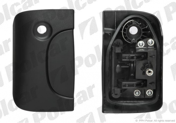 Ручка зовнішня задня розпашної двері Renault Kangoo, 7700303588